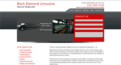 Desktop Screenshot of cedarrapidslimoservice.com